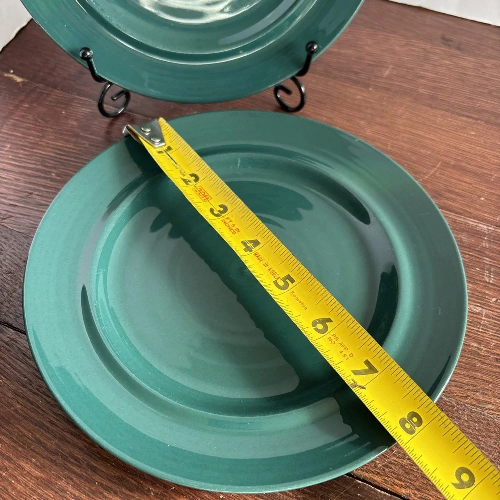 Set Of 2 Retired Pier 1 FESTIVE Teal Green 8
